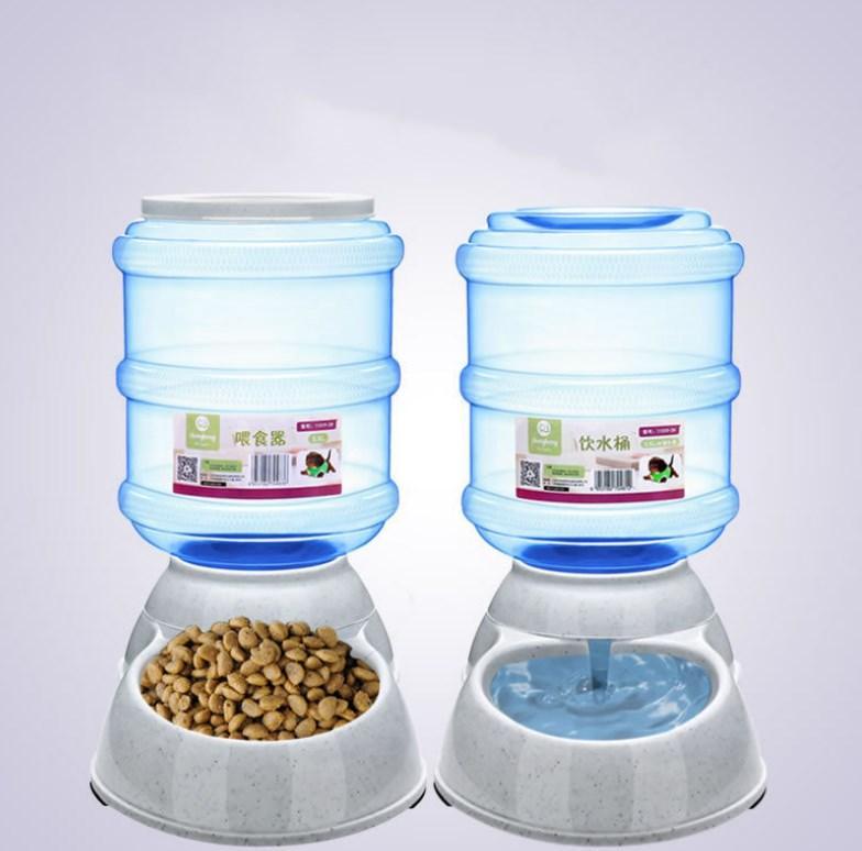 Automatic Pet Feeder & Water Fountain Combo - Large Capacity, Eco-Friendly Design-4